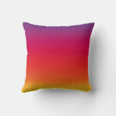 サンセットグラデーション装飾用クッション クッション (裏面)