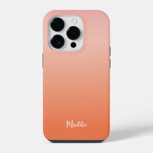 サンセットグラデーション オレンジと暖色 iPhone 14 PROケース