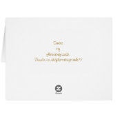 サンセットグリーティングカード (裏面横)