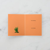 サンセットグリーティングカード カード (内部)