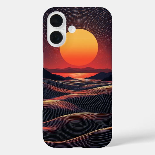 サンセットグレーズフォンケース Case-Mate iPhoneケース (裏面)