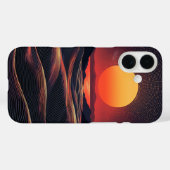 サンセットグレーズフォンケース Case-Mate iPhoneケース (裏面 (横))