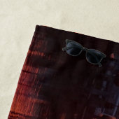 サンセットグローインウォータービーチタオル ビーチタオル (インサイチュ)