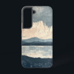 サンセットグローブレイヤーフォンケース SAMSUNG GALAXY S22ケース<br><div class="desc">暖かい日白熱［赤熱］光を放つの入ったシーンに森のシルエットが何層も並び、居心地の良い静かな森の雰囲気を醸し出している。</div>