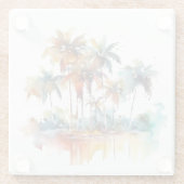 サンセットグローブ ガラスコースター (裏面)