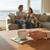 サンセットグローブ ガラスコースター