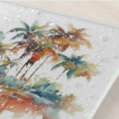 サンセットグローブ ガラスコースター