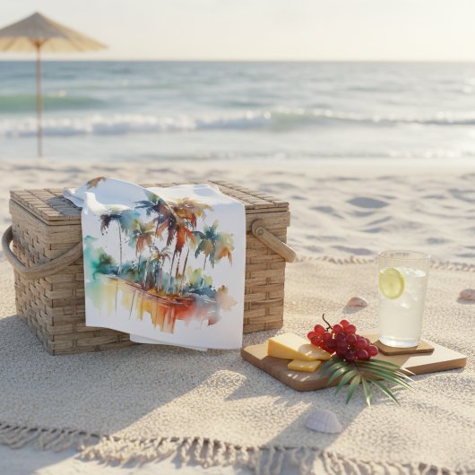 サンセットグローブ キッチンタオル