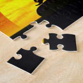 サンセットゲイレズビアン愛の瞑想 ジグソーパズル (側面)