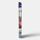 サンセットコラージュフォンケース - カラフルで芸術的 Case-Mate iPhoneケース (裏面 / 左)