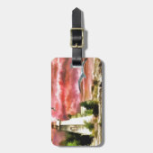 サンセットコースタルライトハウス ラゲッジタグ (正面縦)