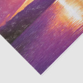 サンセットコーストビーチオレンジパープルデクページ 薄葉紙 (詳細)