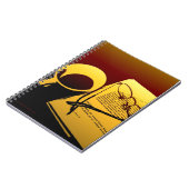 サンセットコーヒーノート ノートブック (左側)