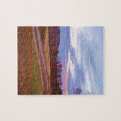 サンセットゴルフコースの鹿 ジグソーパズル (横)