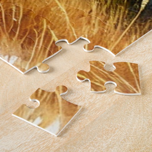 サンセットサファリセレニティアフリカンワイルドライフ ジグソーパズル (側面)