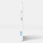 サンセットサマービーチイラストレーション iPhoneケース (左側面)