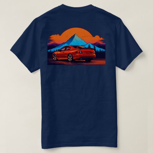 サンセットサミットGTO Tシャツ (デザイン裏面)