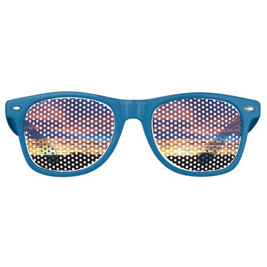 サンセットサングラス レトロサングラス (正面)