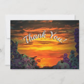 サンセットサンセット2584 サンキューカード (正面)