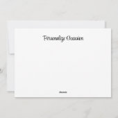 サンセットサンライズグレインフィールドカラフルウォーターカラーアート シーズンカード (裏面)