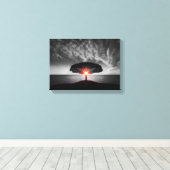 サンセットサンライズ キャンバスプリント (インサイチュ (ウッドフロア))