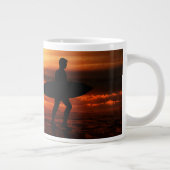 サンセットサーファー ジャンボコーヒーマグカップ (右)