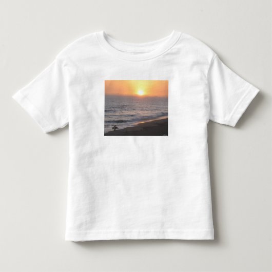 サンセットサーファー トドラーTシャツ (正面)