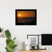 サンセットサーファー ポスター (ホームオフィス)