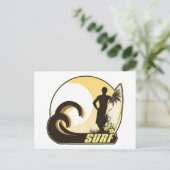 サンセットサーファー ポストカード (スタンド正面)