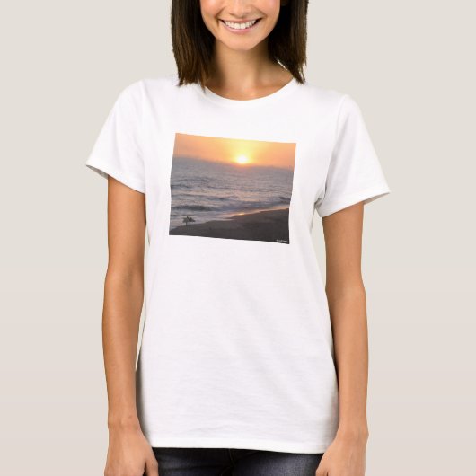 サンセットサーファー Tシャツ (正面)