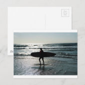 サンセットサーフィン ポストカード (正面/裏面)