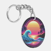サンセットサーフグロー キーホルダー (正面左)
