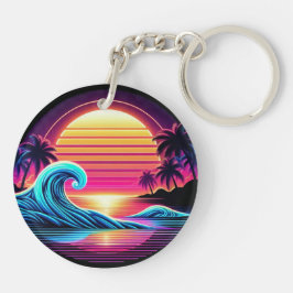 サンセットサーフグロー キーホルダー