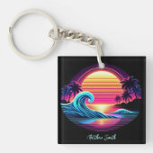 サンセットサーフグロー キーホルダー (正面)