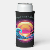 サンセットサーフグロー スリム缶クーラー (Seltzer正面)