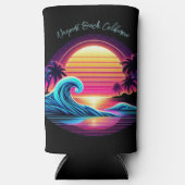 サンセットサーフグロー スリム缶クーラー (正面)