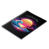 サンセットサーフグロー ノートブック (左側)