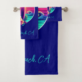 サンセットサーフボードパラダイス –  バスタオルセット