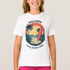 サンセットサーフ Tシャツ