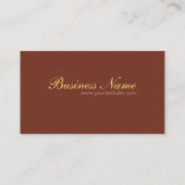 サンセットシャインビジネスカード 名刺 (裏面)