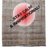 サンセットシャワーカーテン シャワーカーテン (正面)