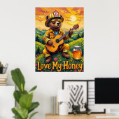 サンセットシュトラム：ベアーズバレーセレナーデ ポスター (ホームオフィス)