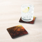 サンセットシルエットウィンターツリー コースター (右側)