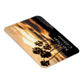 サンセットシルエット – サンディエゴ マグネット (右側)