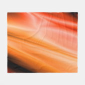 サンセットシルク フリースブランケット (正面(横))