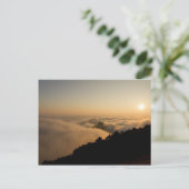 サンセットシーンの中国黄山 ポストカード (スタンド正面)