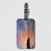 サンセットジェラカスビーチザキントスギリシャ写真 ラゲッジタグ (正面縦)