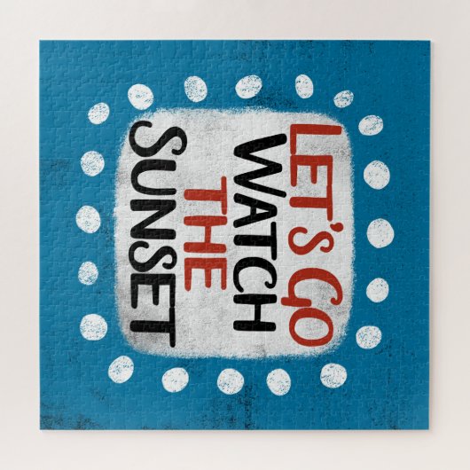 サンセットジグソーを見に行こうパズル ジグソーパズル (横)