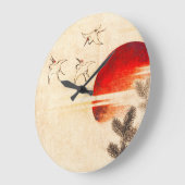 サンセットジャパン ラージ壁時計 (傾斜)