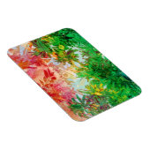 サンセットジャングルトロピカルパーム葉ズ マグネット (右側)